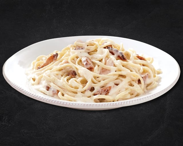 Chicken Alfredo Pasta.