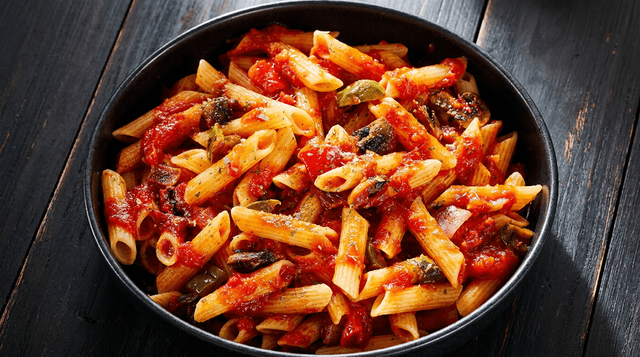 Roasted Veggie Penne.