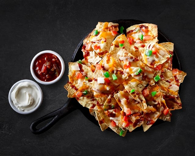 Classic BBQ Nachos.
