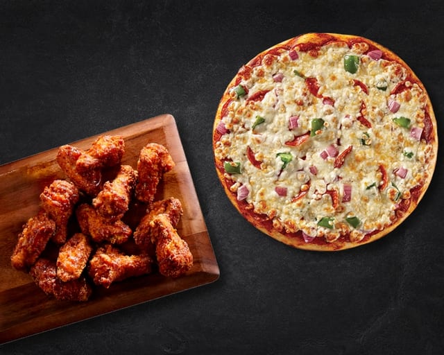 Pizza & Wing Combo.
