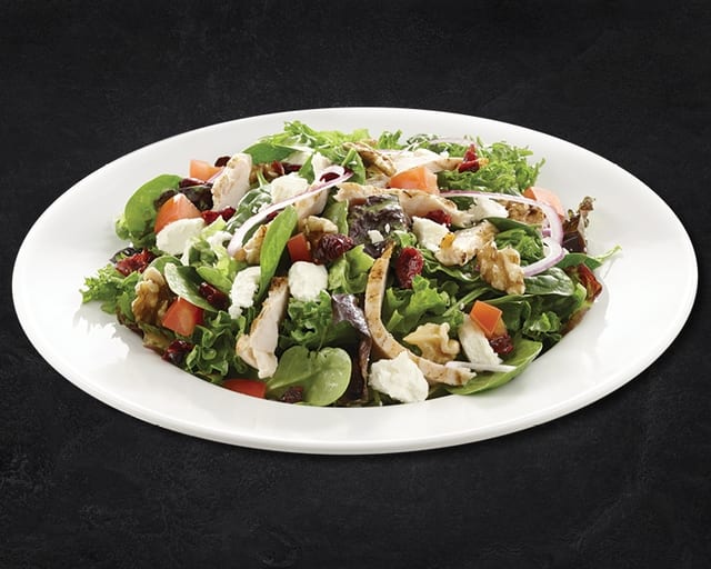 Cranberry & Goat Cheese Salad.