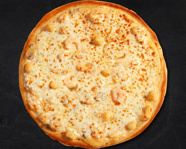 Seafood Pizza.