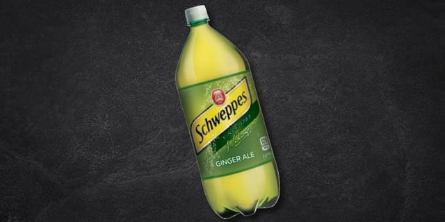 Schweppes Ginger Ale.