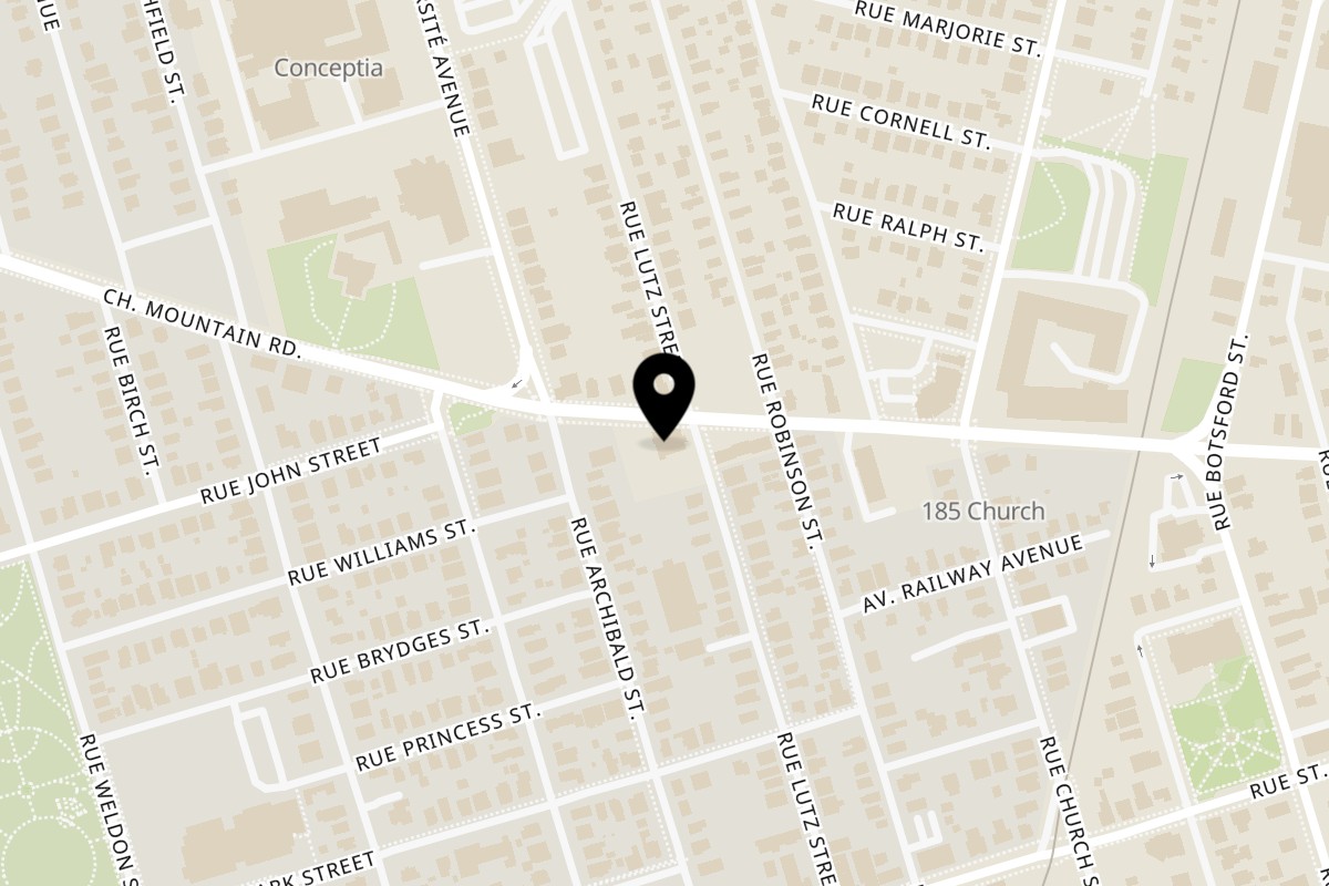 Map showing the location of Pizza Delight Moncton (188 Mountain Road) on 188 Mountain Road in Moncton
